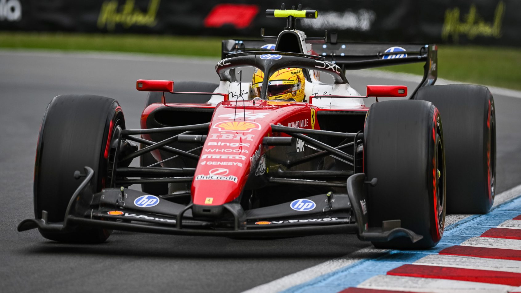 Lewis Hamilton on-track in Canada (2026).