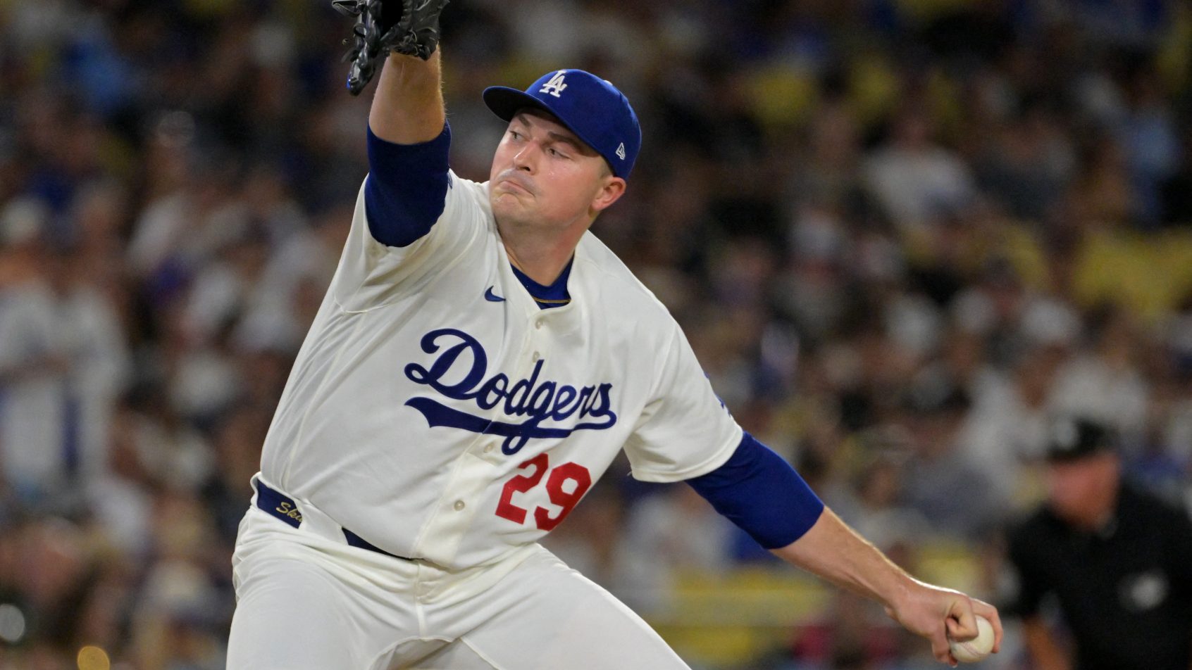 Tarik Skubal delivers a pitch against the Reds.