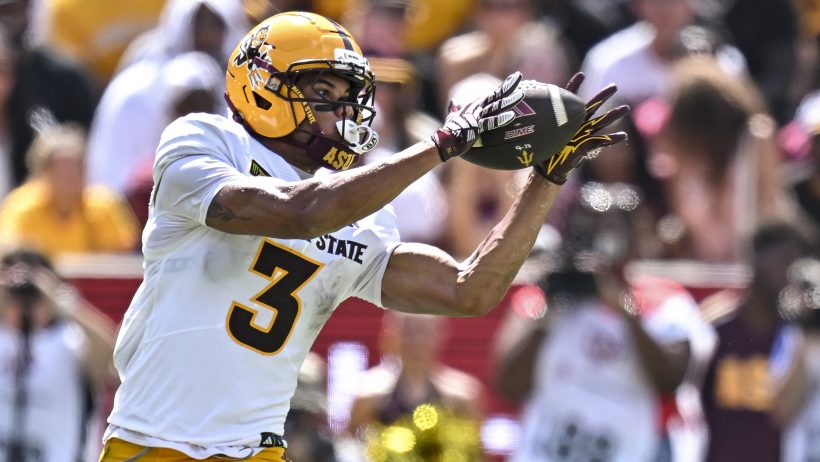 Reed Harris playing for the Arizona State Sun Devils in the 2026 season.