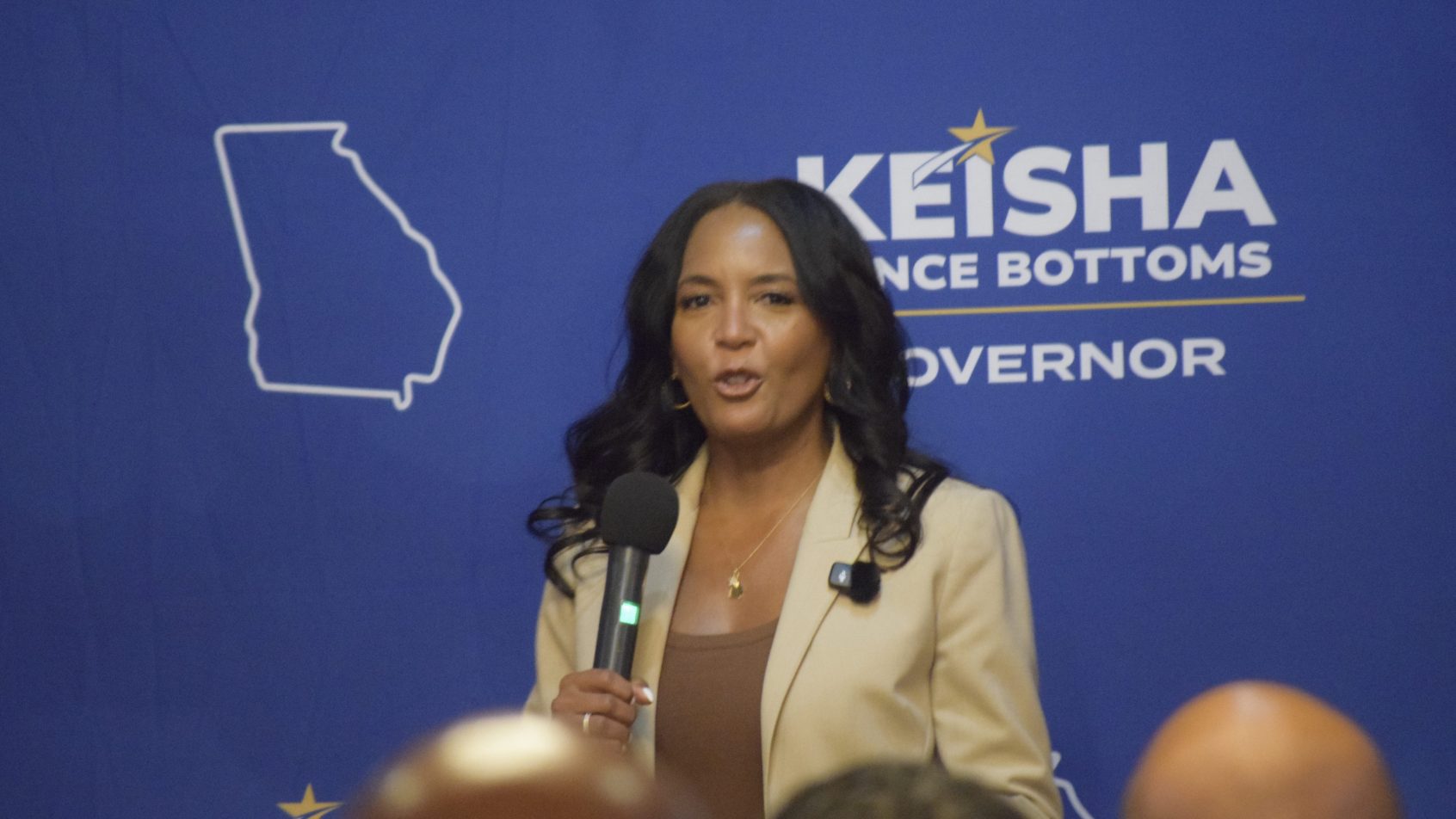 georgia governor odds show keisha lance bottoms leading midterms race