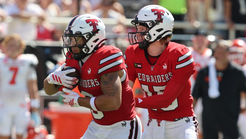 Will Hammond and Cameron Dickey playing for Texas Tech in the 2026 college football season.