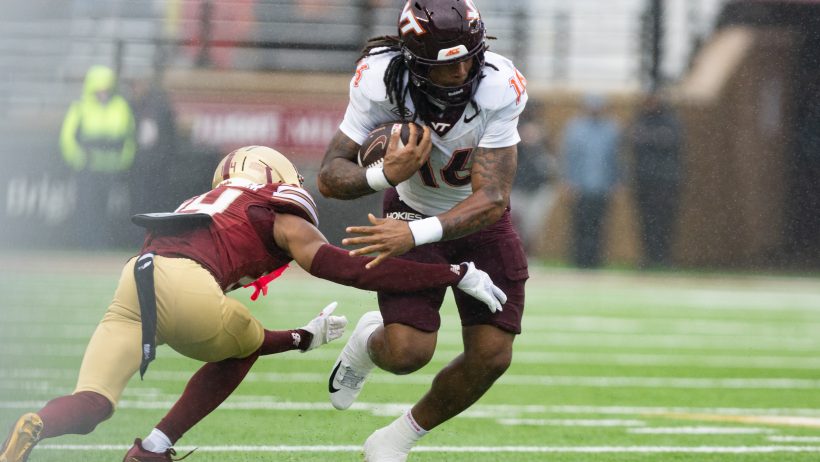Jeffrey Overton shed a Boston College tackle.