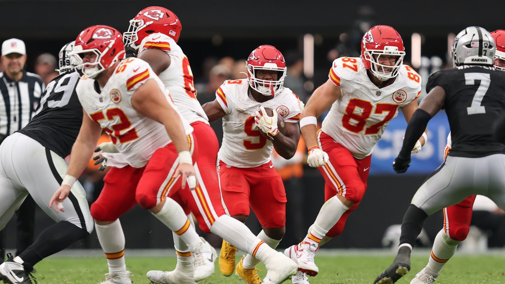 Kenneth Walker playing for the Chiefs in the 2026 season.