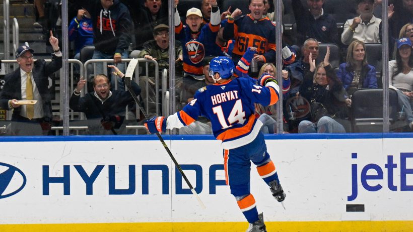 Bo Horvat goal celebration