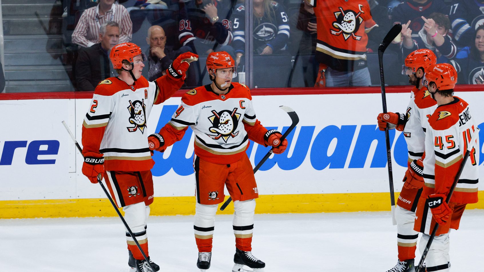 Anaheim Ducks players in the 2026 NHL season.