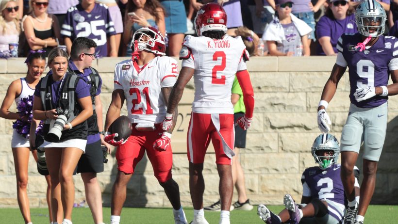 Makhi Hughes TD celebration
