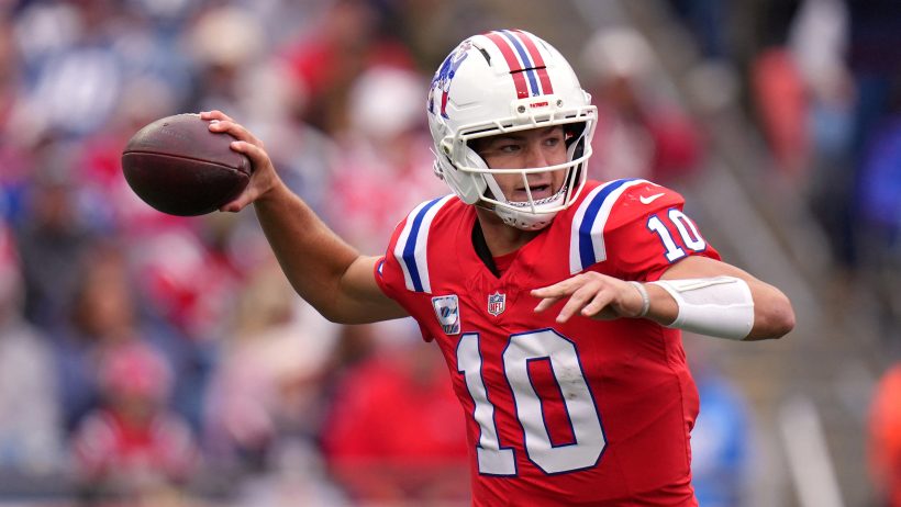 Drake Maye passing