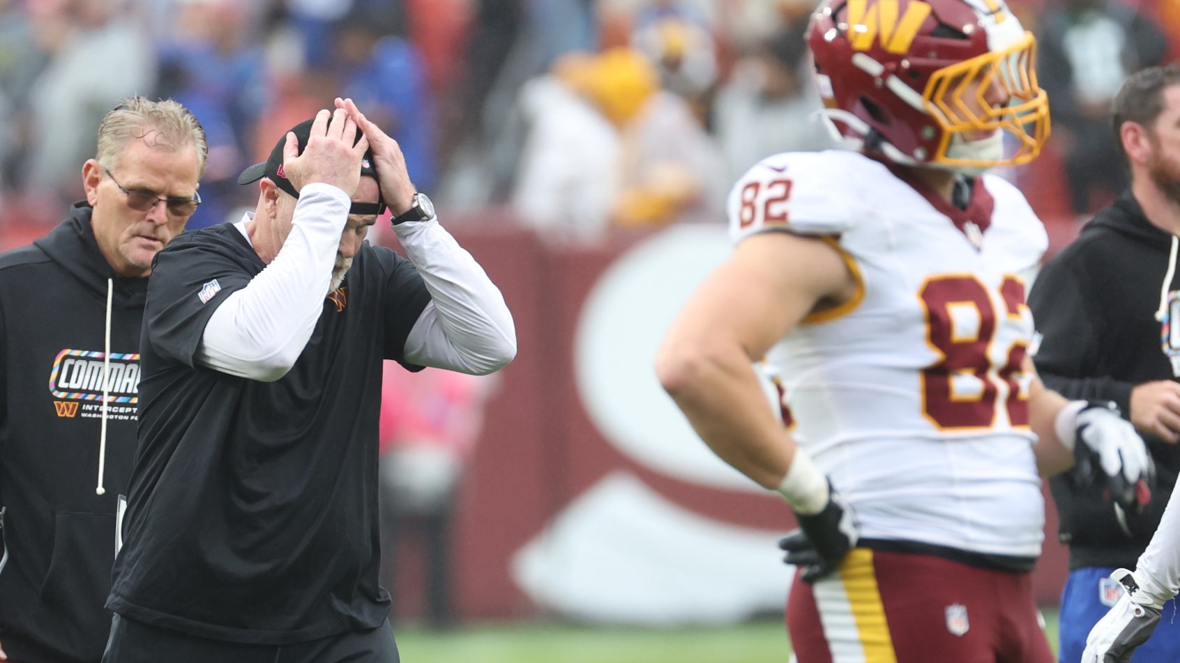 Washington coach Dan Quinn