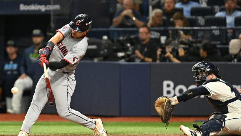 Rays vs Guardians in the 2026 ALCS in the 2026 MLB Playoffs.