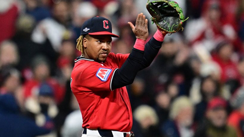 Jose Ramirez clapping