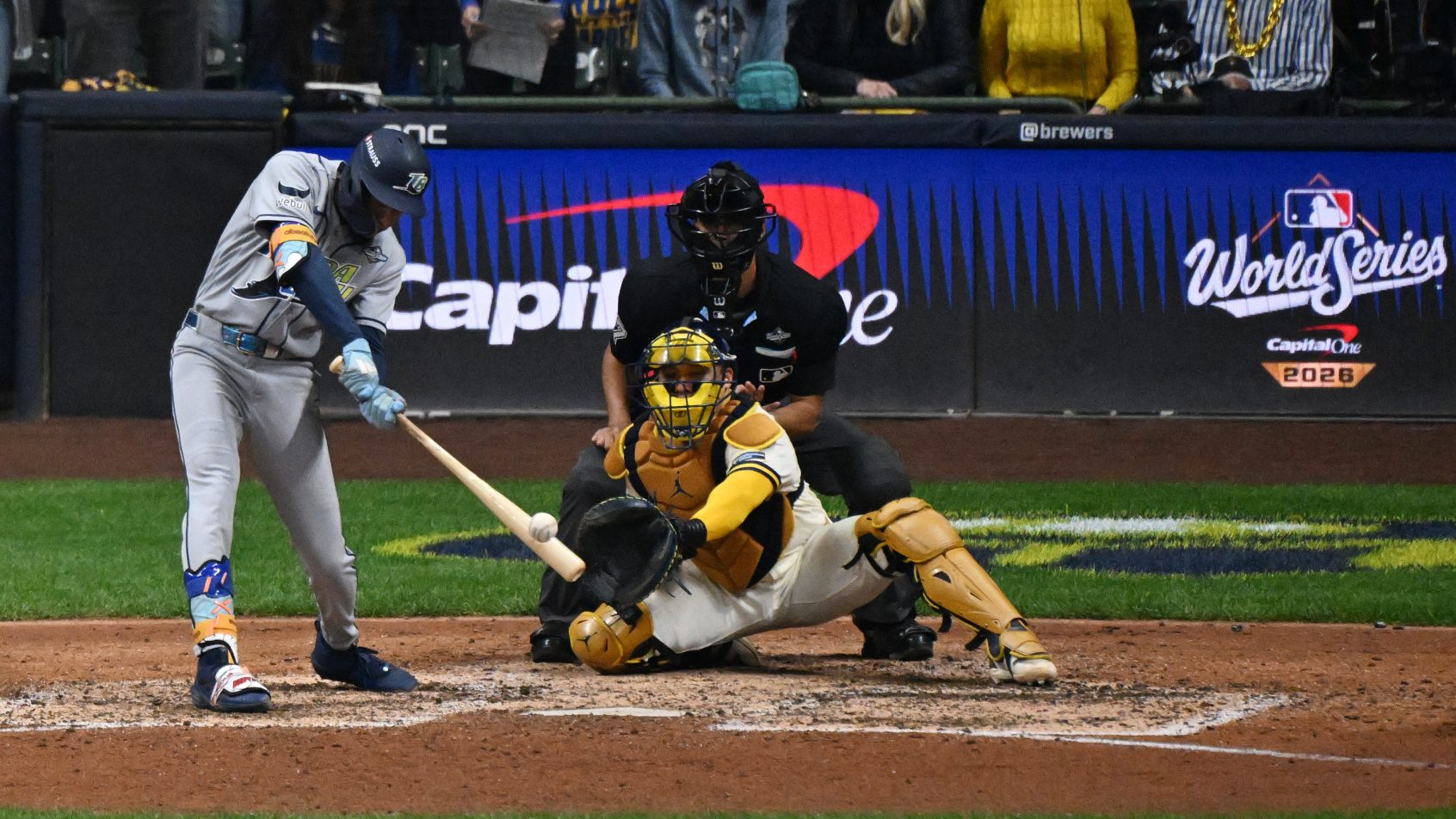 Rays vs Brewers in the 2026 World Series.