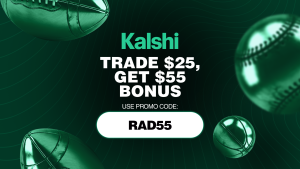 Kalshi Promo Code RAD55: Get $55 Bonus for Thursday Night Football (Oct. 22)