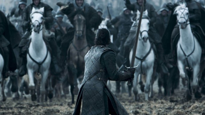 Still from Game of Thrones episode "Battle of the Bastards"