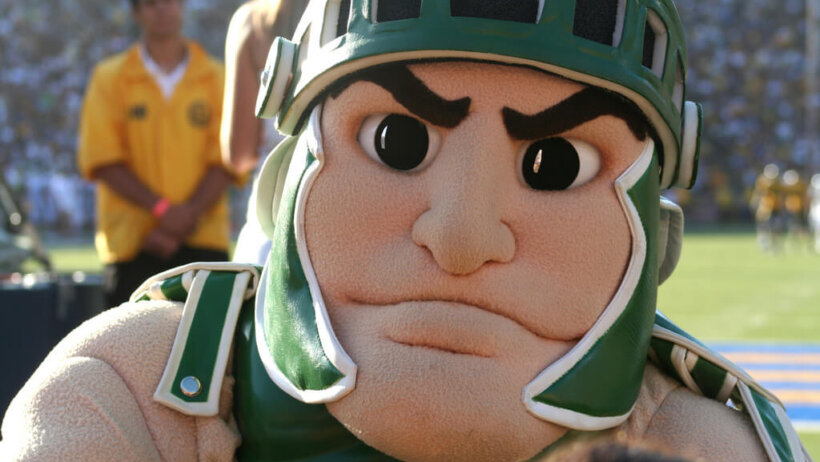 Michigan State Spartans mascot