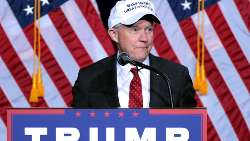 Jeff Sessions - very much part of the Trump campaign