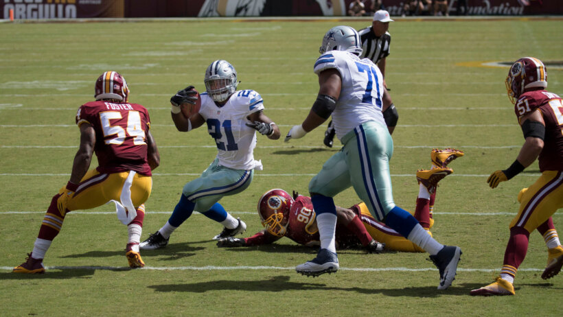 Cowboys RB Ezekiel Elliott finding his hole