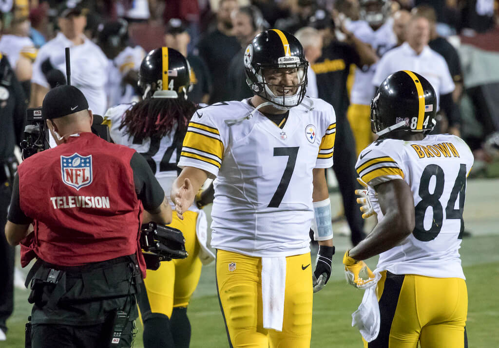 Ben Roethlisberger and Antonio Brown