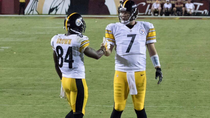 Ben Roethlisberger Antonio Brown Steelers