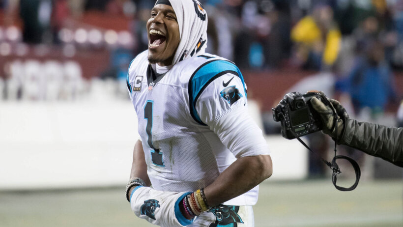 Cam Newton of the Carolina Panthers