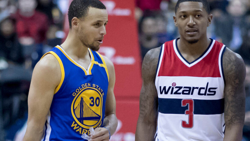 Steph Curry and Bradley Beal