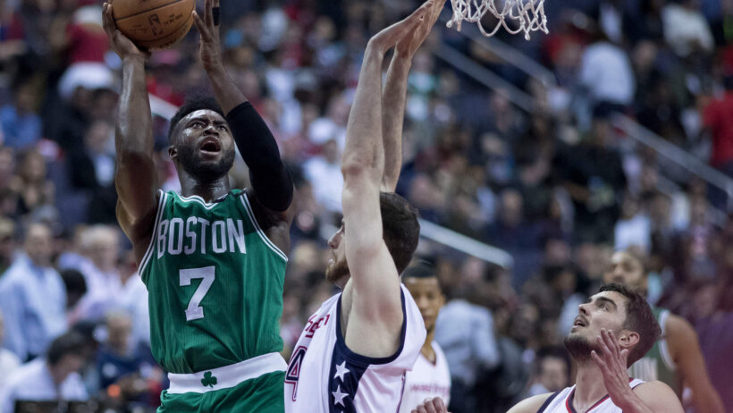 Boston Celtics guard Jaylen Brown