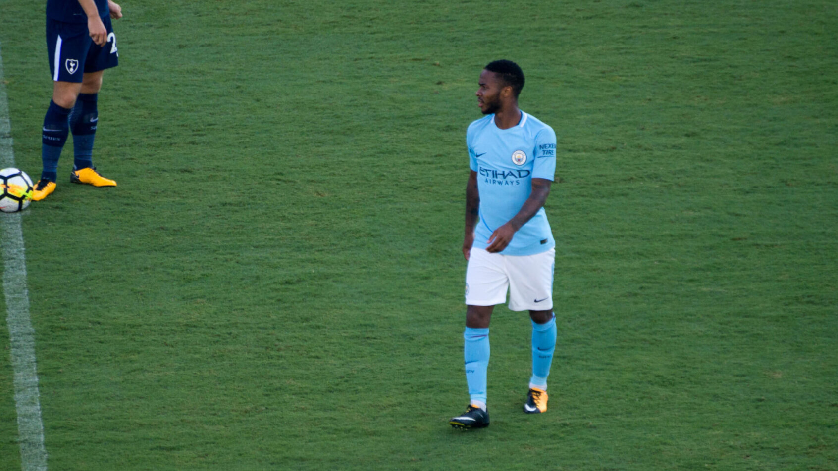 Raheem Sterling of Man City
