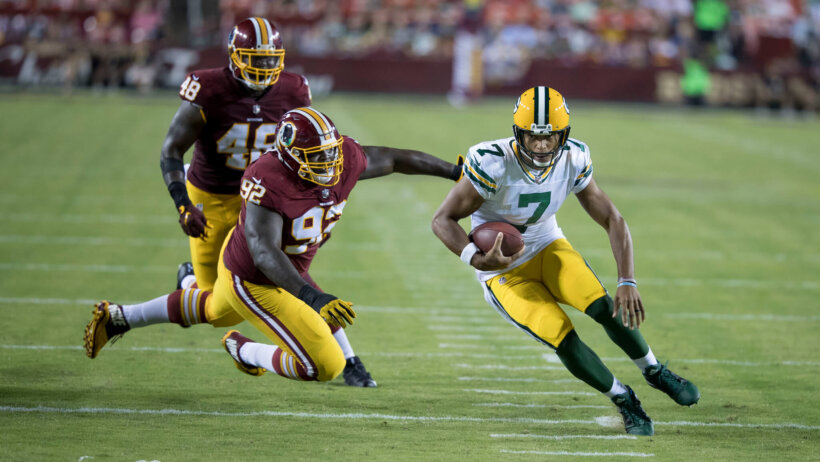 Brett Hundley of the Packers.