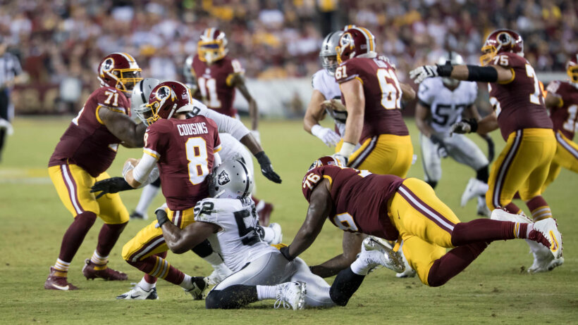 Khalil Mack takes down Kirk Cousins.