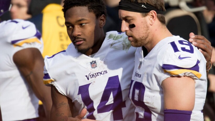 Stefon Diggs Adam Thielen Vikings WRs