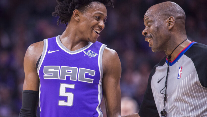 Sacramento Kings point guard De'Aaron Fox