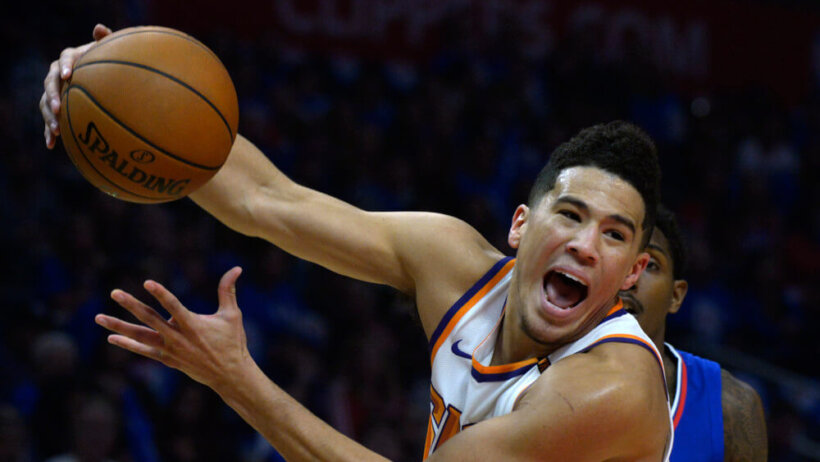 Devin Booker driving