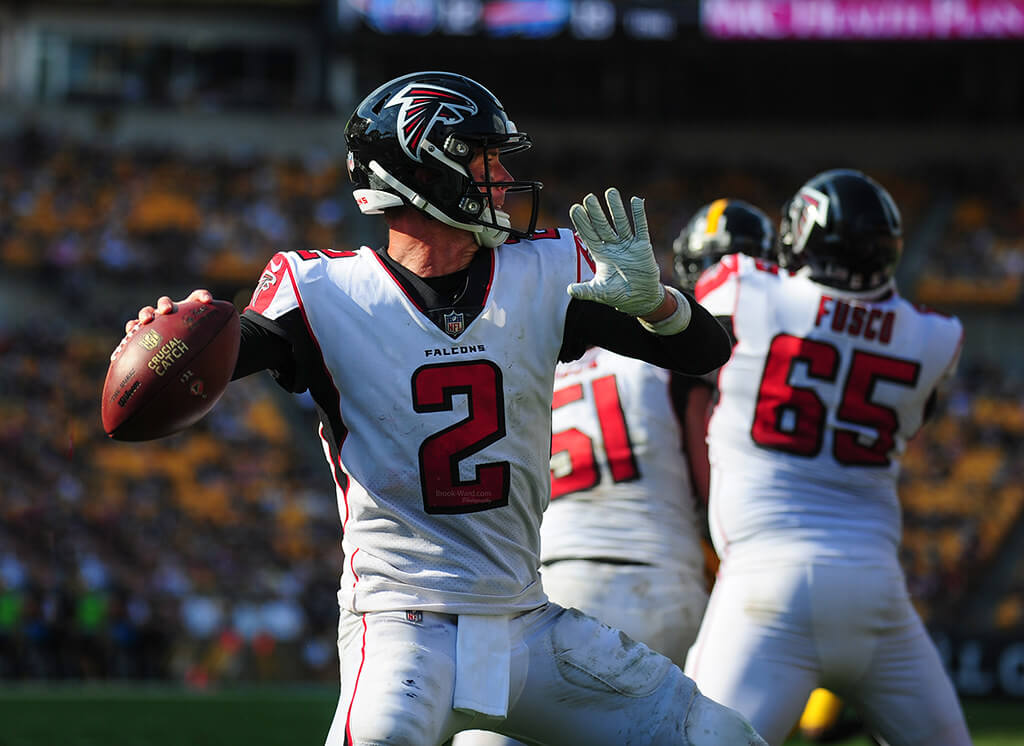Matt Ryan quarterback of the Atlanta Falcons