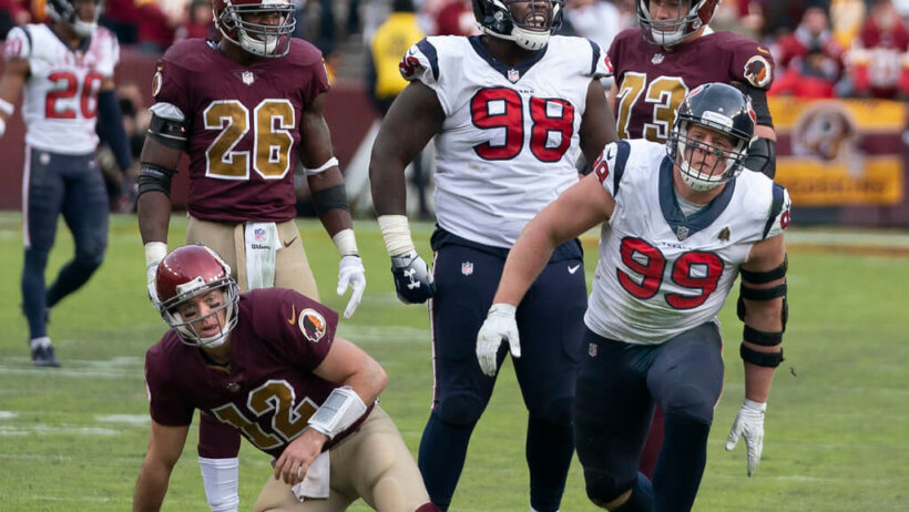 JJ Watt after a sack