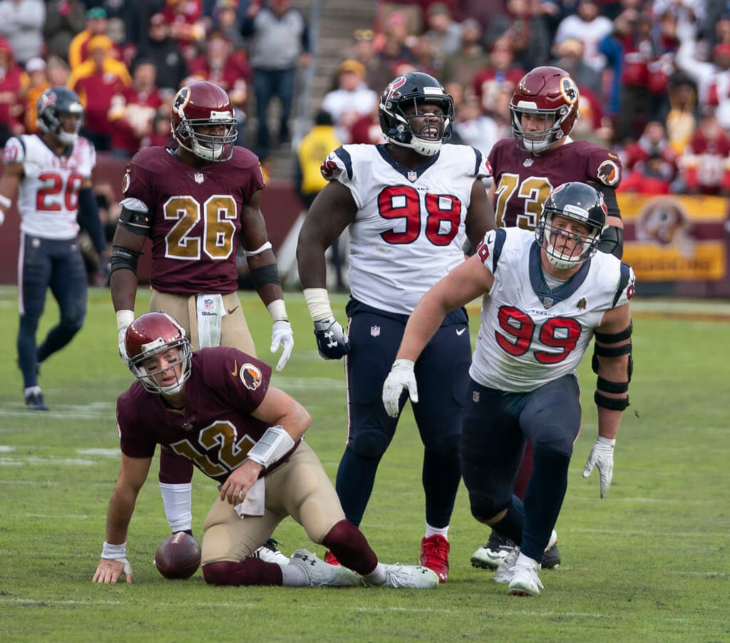 Colt McCoy, J.J. Watt