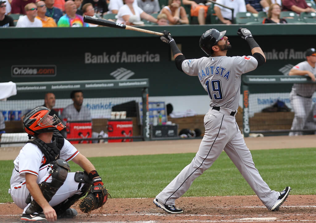 Jose Bautista home run