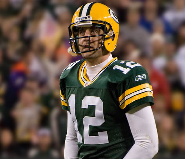 Aaron Rodgers of the Packers