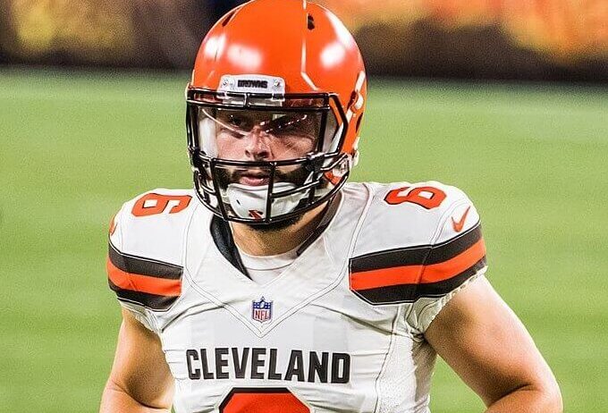 Cleveland QB Baker Mayfield.
