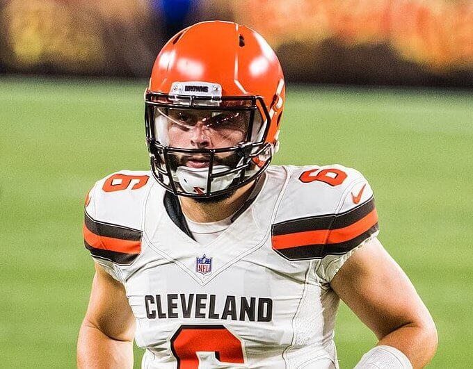 Cleveland QB Baker Mayfield.