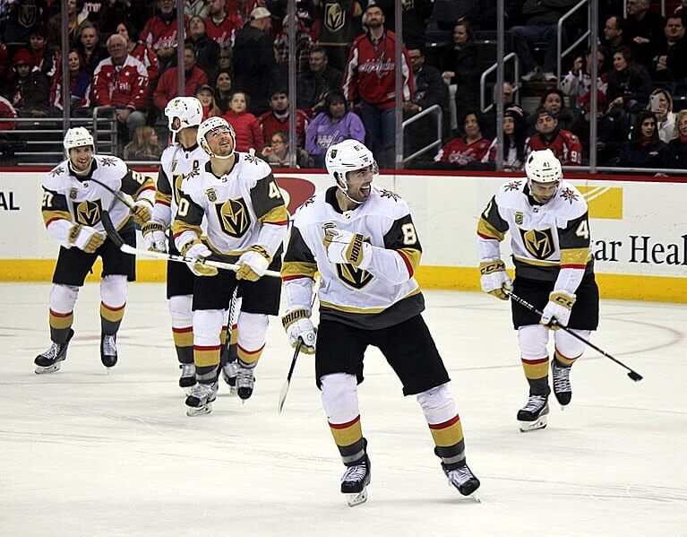 Vegas Golden Knights celebrate