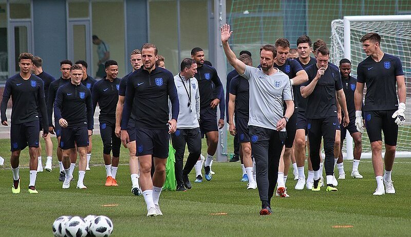 Gareth Southgate and Team England