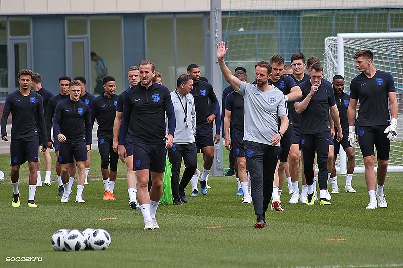Gareth Southgate and Team England