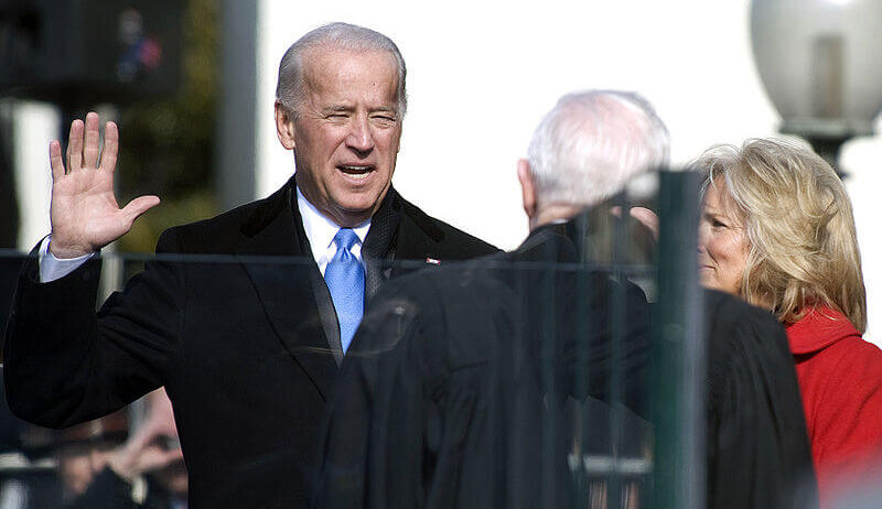 Joe Biden is sworn in