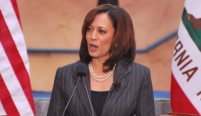 Kamala Harris speaking