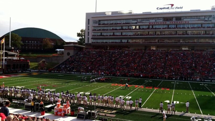 Capital One Field view from the bleachers