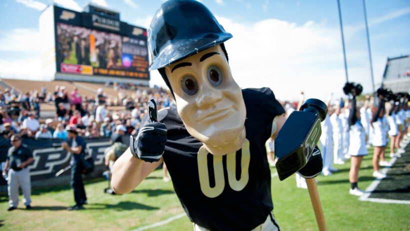Purdue's terrifying mascot