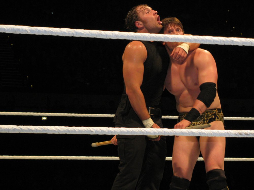 Dean Ambrose and The Miz in South Australia WWE House Show