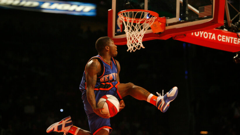 Nate Robinson slam dunk
