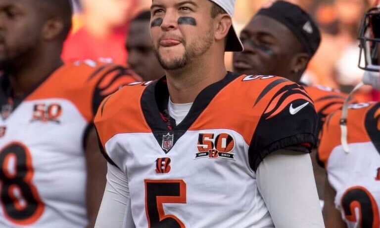 Aj McCarron as a Bengal