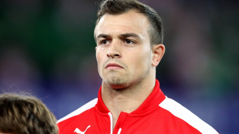 Xherdan Shaqiri of Switzerland