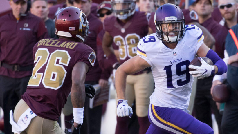 Vikings receiver Adam Thielen